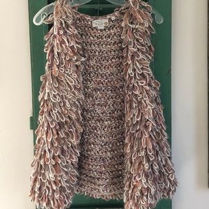 Anthropologie knit vest